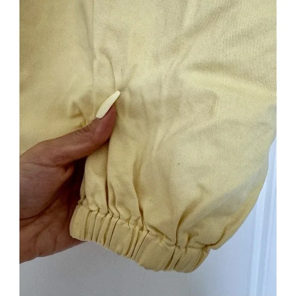 Vintage Polo Ralph Lauren Made In USA Men's Harrington Zip Yellow Jacket Size XL